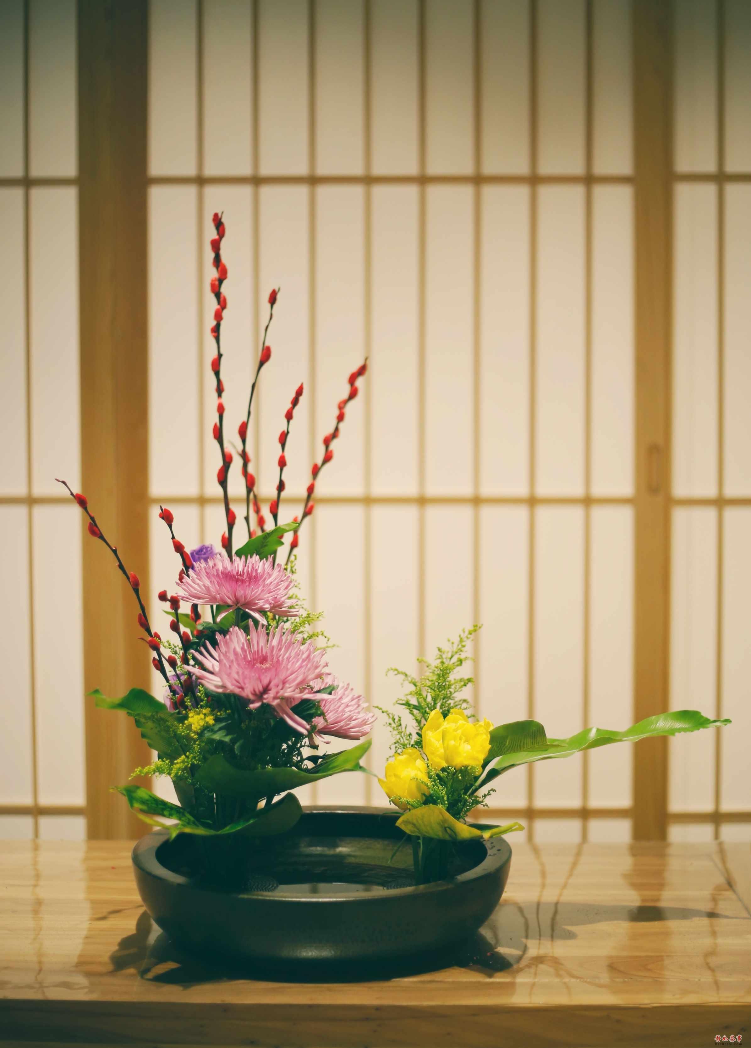 插花知识丨日本花道的三大流派介绍 - 知乎